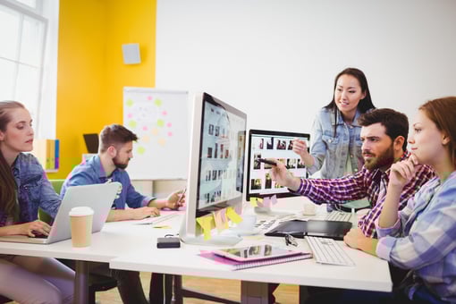 ATSI Houston Tips for IT Office Setup Process Office Setup Happy Colleagues